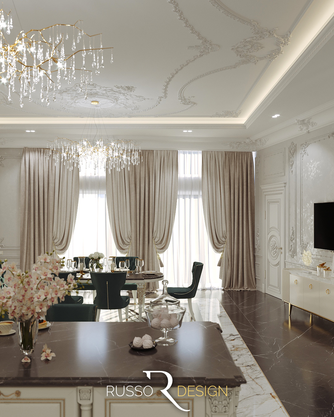 Vila de lux in stil clasic